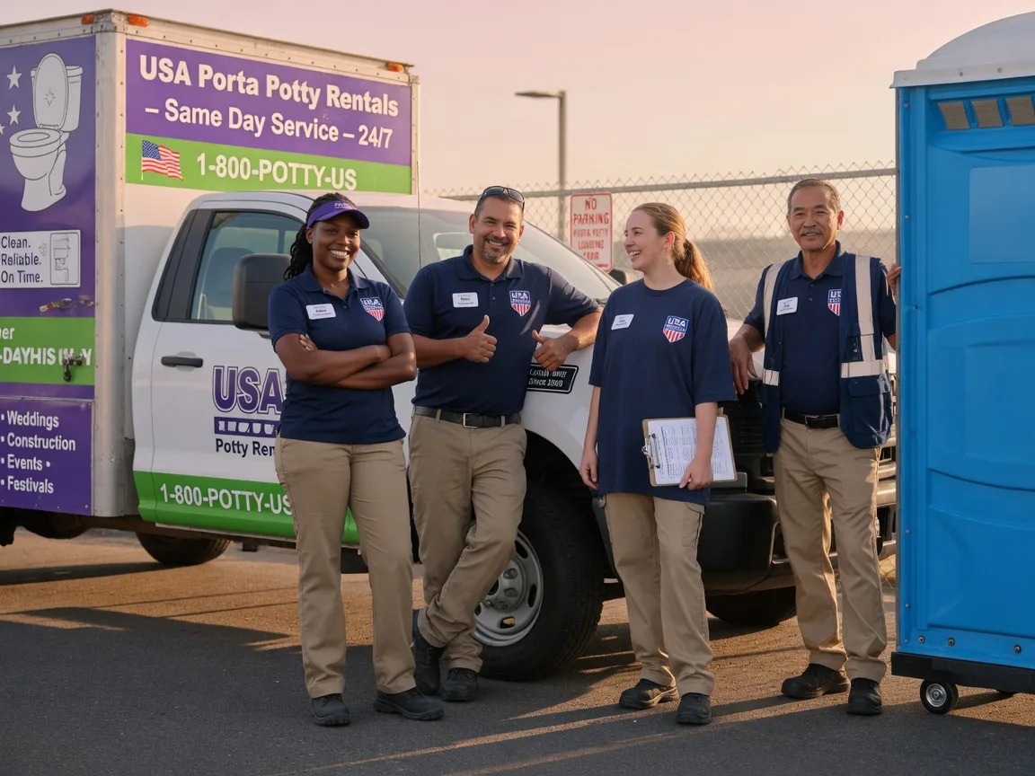 Porta Potty Rental company in Stewartsville, NJ